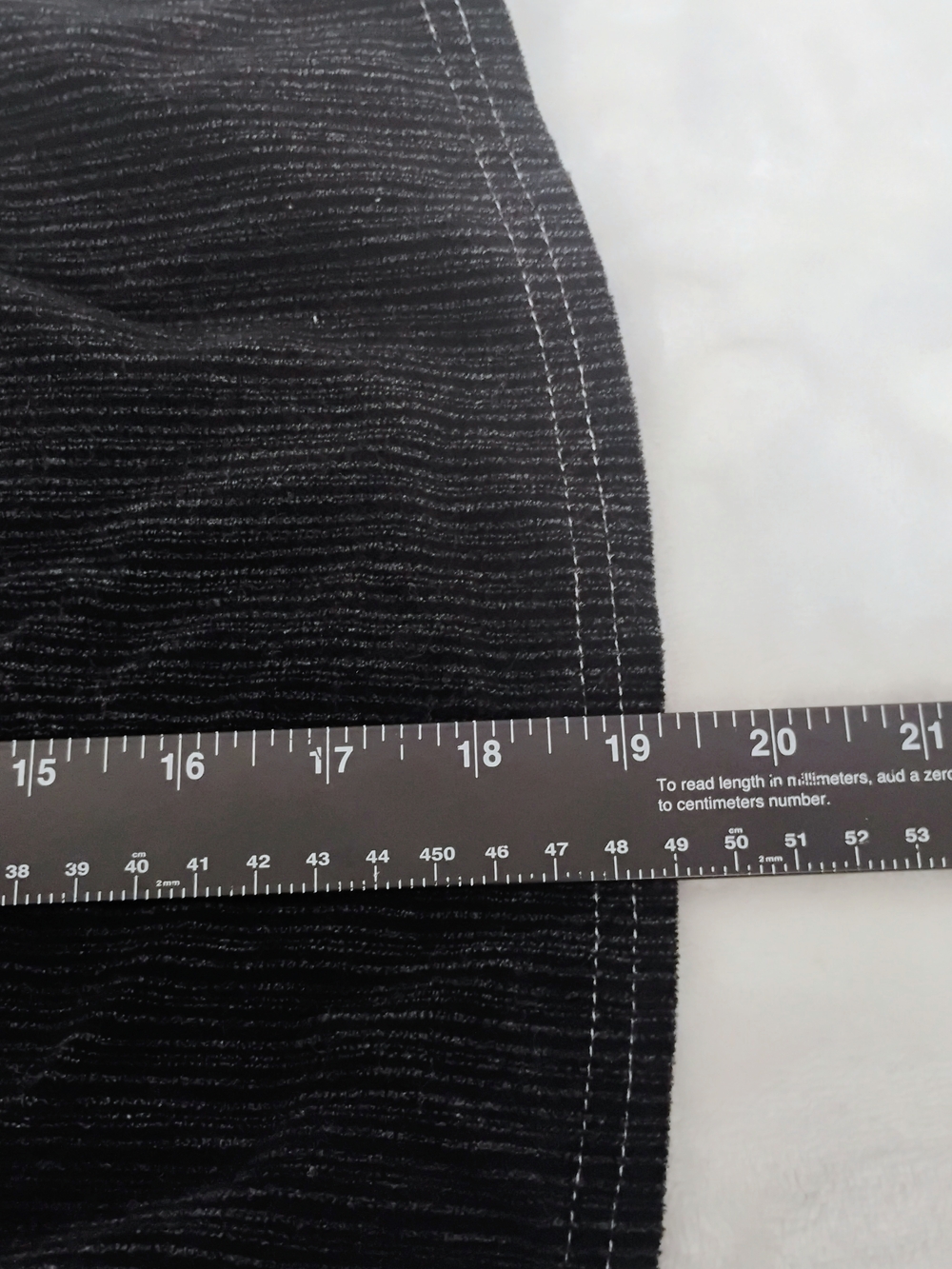 Vtg Baby Togs 5T ? Black Corduroy Fuzzy Cat Overall Jumper Dress Pockets T - Picture 5 of 5